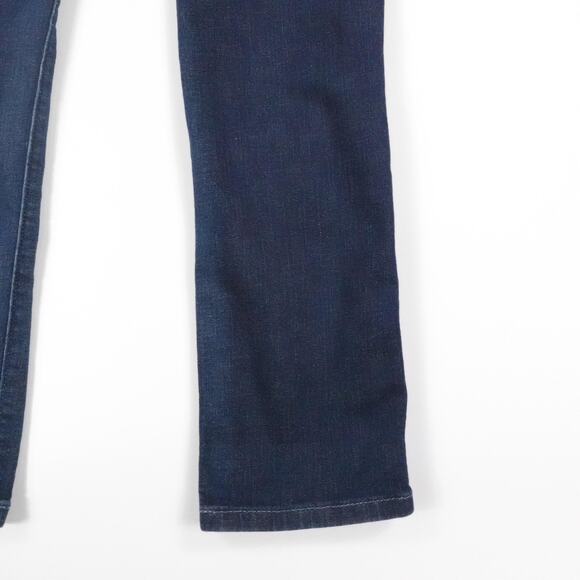 Pilcro Serif Jeans Womens 29‎ Blue Stretch Denim Mid Rise Straight Leg Dark Wash - Picture 14 of 16